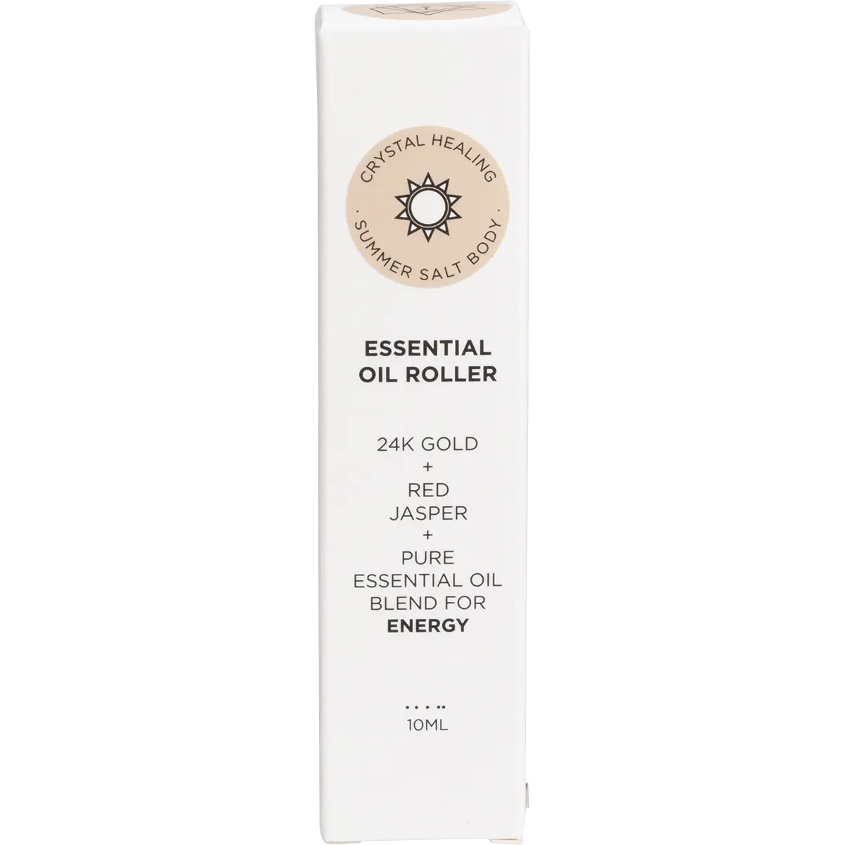 Summer Salt Body Essential Oil Roller with 24K Gold Energy - Red Jasper — official UHP product image 3