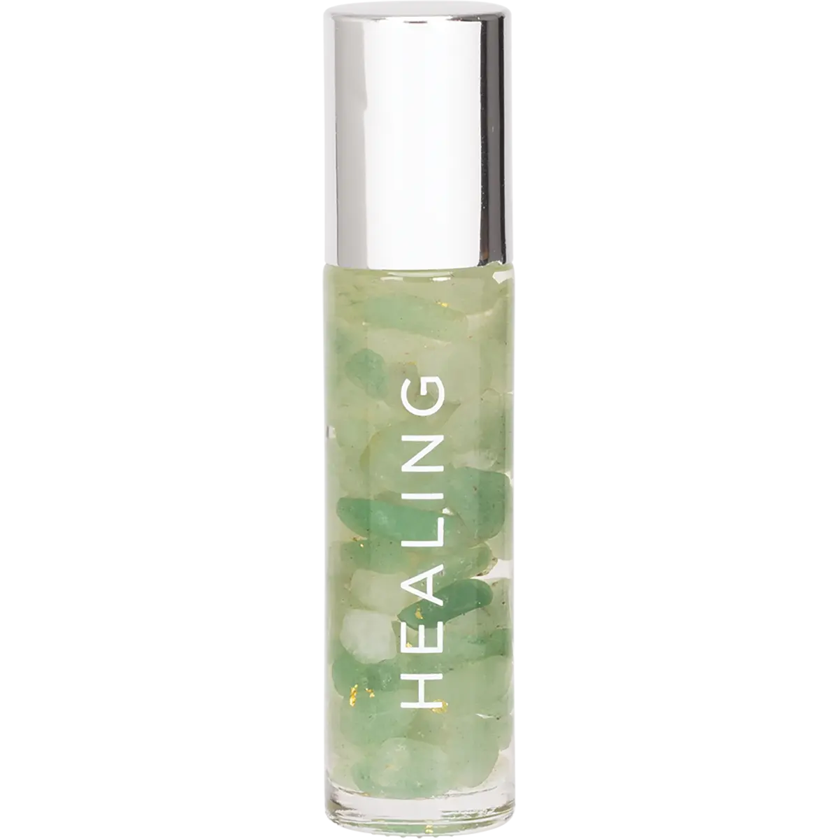 Summer Salt Body Essential Oil Roller With 24K Gold Healing - Aventurine Crystals 10ml — official UHP product image 2