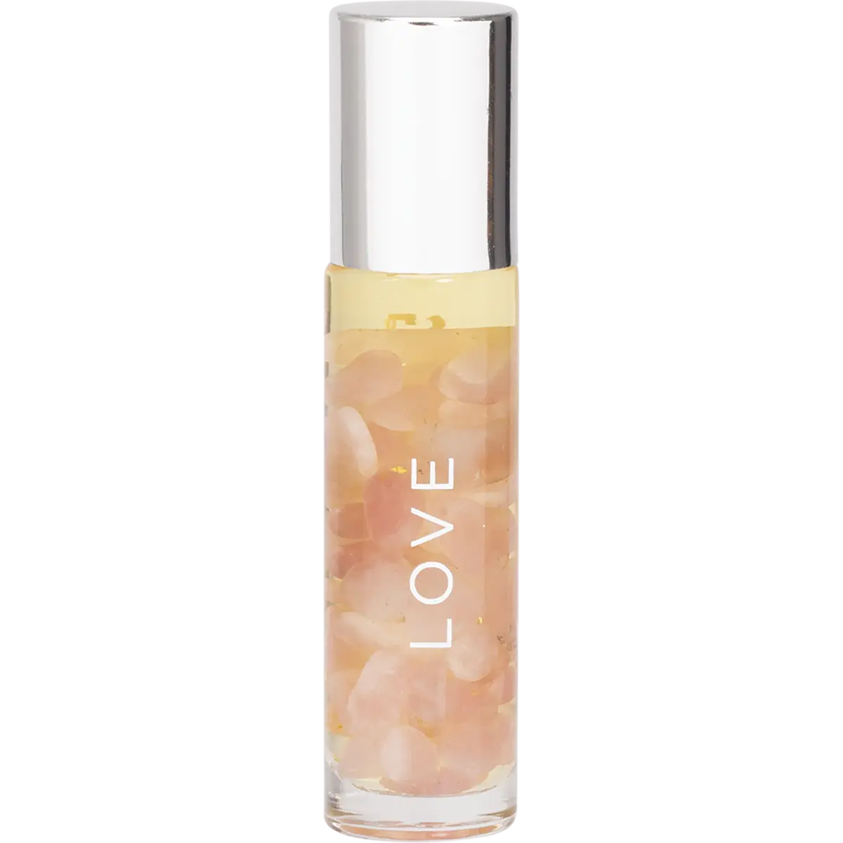 Summer Salt Body Essential Oil Roller With 24K Gold Love - Rose Quartz Crystals 10ml — official UHP product image 2