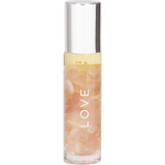 Summer Salt Body Essential Oil Roller With 24K Gold Love - Rose Quartz Crystals 10ml — official UHP product image 2