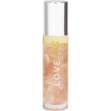 Summer Salt Body Essential Oil Roller With 24K Gold Love - Rose Quartz Crystals 10ml — official UHP product image 2