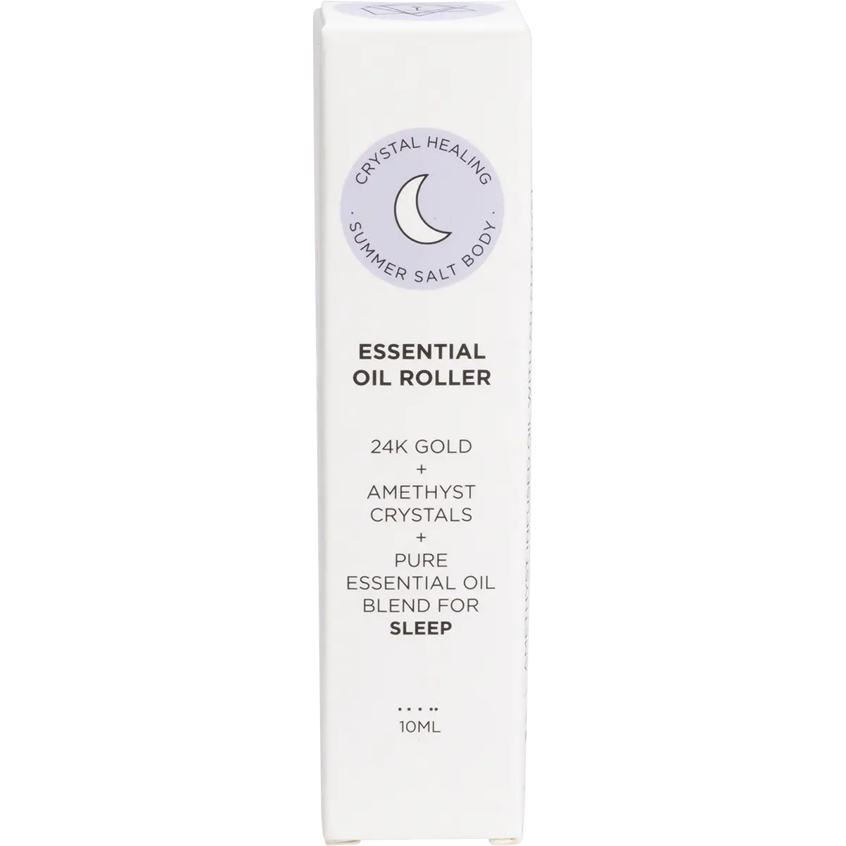 Summer Salt Body Essential Oil Roller With 24K Gold Sleep - Amethyst Crystals 10ml — official UHP product image 3