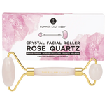 Summer Salt Body Crystal Facial Roller Rose Quartz — front pack image (UHP)