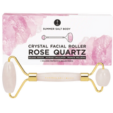 Summer Salt Body Crystal Facial Roller Rose Quartz — front pack image (UHP)