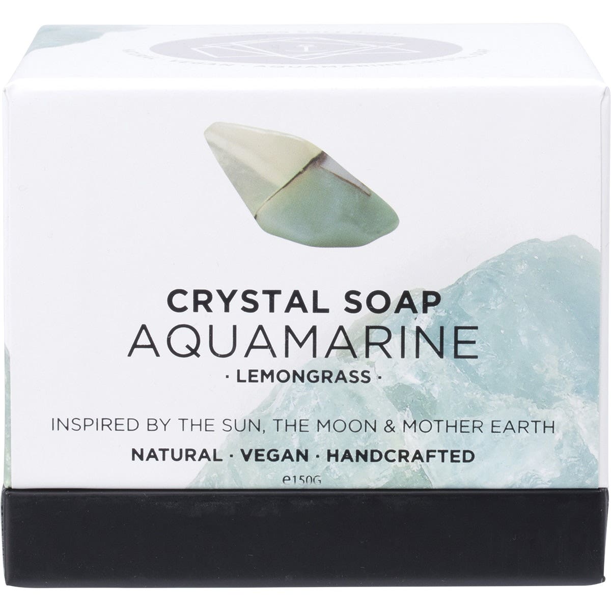 Summer Salt Body Crystal Soap Aquamarine - Lemongrass 150g