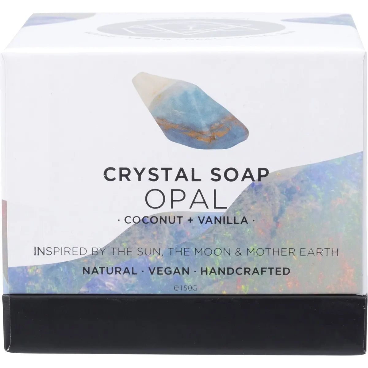 Summer Salt Body Crystal Soap Opal - Coconut & Vanilla 150g