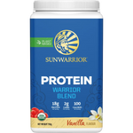 Sunwarrior Protein Powder Warrior Blend Vanilla — official UHP product image 2