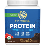 Sunwarrior Protein Powder Warrior Blend Chocolate — front pack image (UHP)
