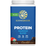 Sunwarrior Protein Powder Warrior Blend Chocolate — official UHP product image 2