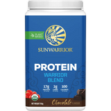 Sunwarrior Protein Powder Warrior Blend Chocolate — official UHP product image 2