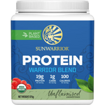 Sunwarrior Protein Powder Warrior Blend Unflavoured — front pack image (UHP)