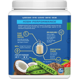 Sunwarrior Protein Powder Warrior Blend Unflavoured — side pack image (UHP)