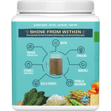 Sunwarrior Collagen Building Protein Peptides Tahitian Vanilla 500g — side pack image (UHP)