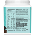 Sunwarrior Collagen Building Protein Peptides Chocolate Fudge 500g — side pack image (UHP)
