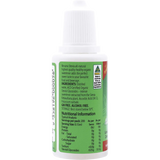 Nirvana Organics Stevia Liquid — side pack image (UHP)