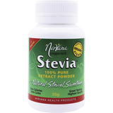 Nirvana Organics Stevia 100% Pure Extract Powder — front pack image (UHP)