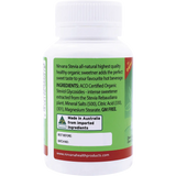 Nirvana Organics Stevia 100% Pure Extract Powder — side pack image (UHP)