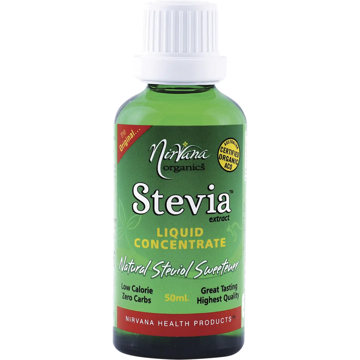 Nirvana Organics Stevia Liquid — official UHP product image 2