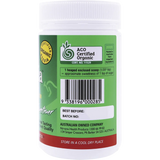 Nirvana Organics Stevia 100% Pure Extract Powder — side pack image (UHP)