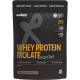 Switch Nutrition Perform Whey Protein Isolate Hasta Cert Chocolate Milk 750g — replacement front image (official Switch Nutrition)