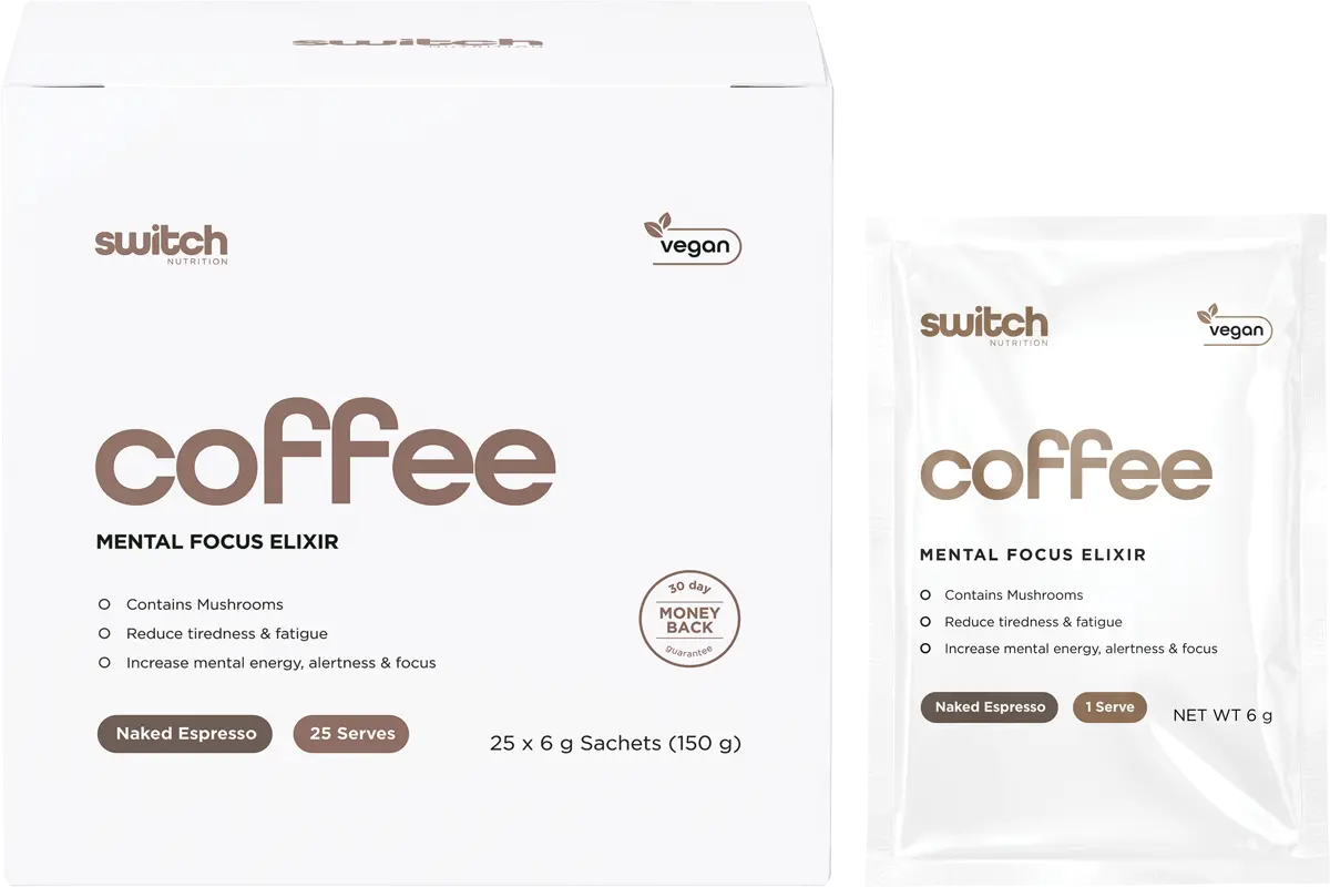Switch Nutrition Coffee Mental Focus Elixir 25pk