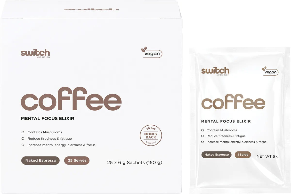 Switch Nutrition Coffee Mental Focus Elixir 25pk