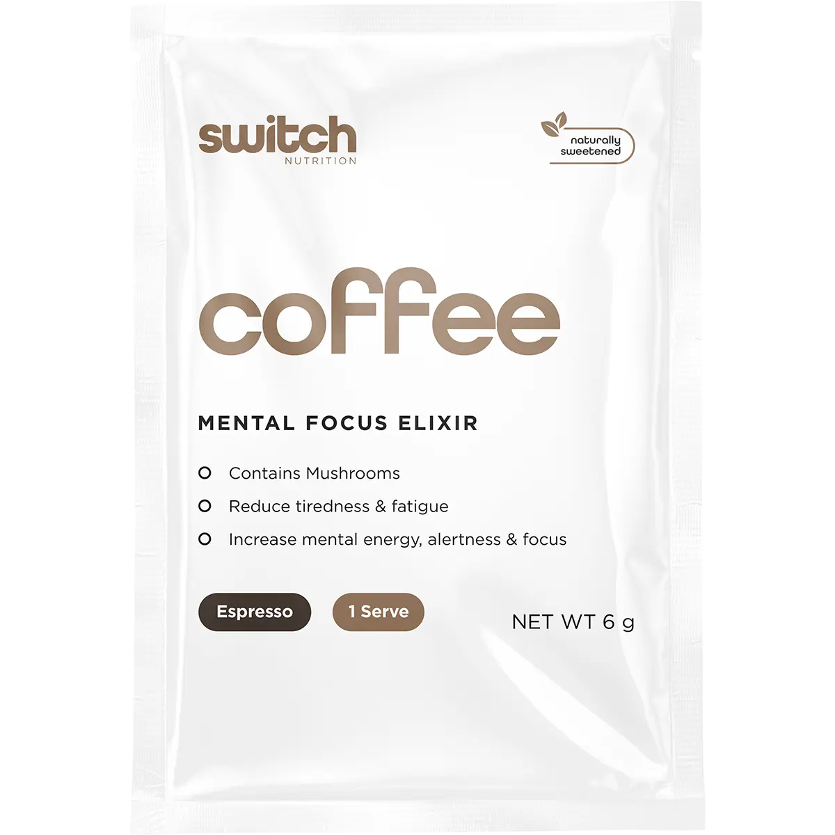 Switch Nutrition Coffee Mental Focus Elixir 25pk — official UHP product image 5
