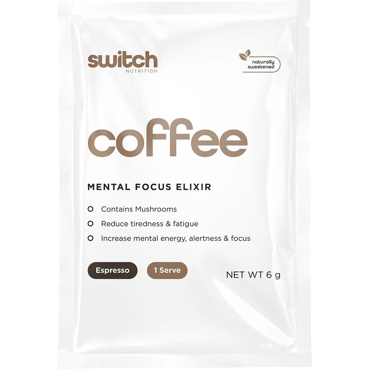 Switch Nutrition Coffee Mental Focus Elixir 25pk