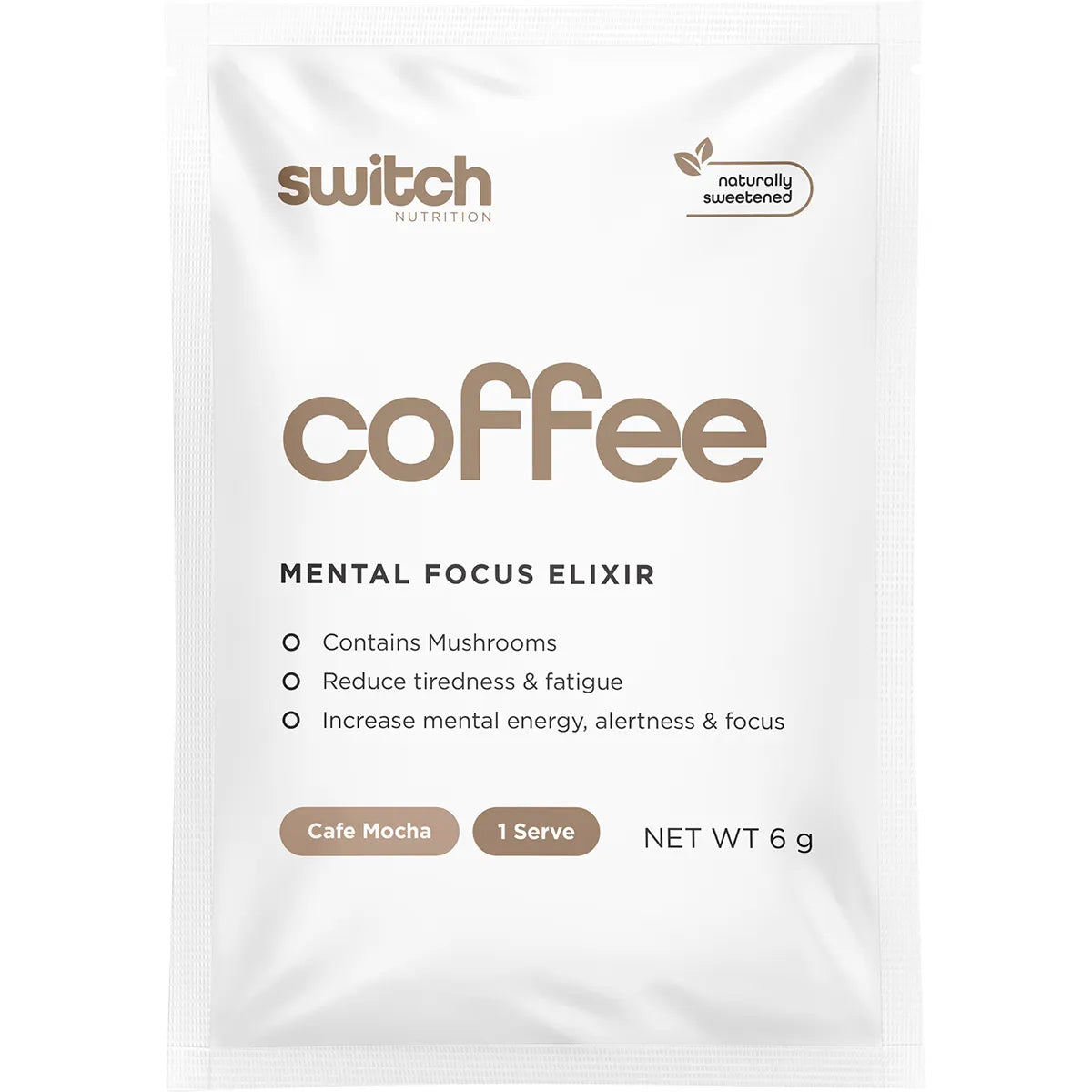 Switch Nutrition Coffee Mental Focus Elixir 25pk