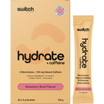 Switch Nutrition Hydrate + Caffeine Strawberry Burst — official UHP product image 2