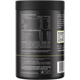 Switch Nutrition Hydrate+ Electrolytes & Carbohydrate Lemon Lime 600g back of packaging