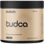 Switch Nutrition TUDCA 60 Caps — replacement front image (official Switch Nutrition)