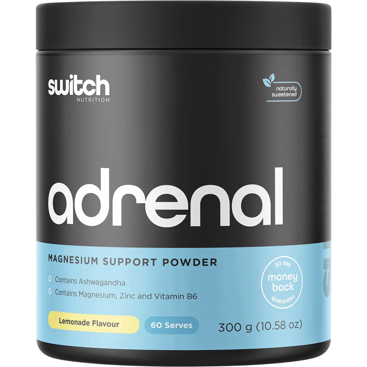 Switch Nutrition Adrenal Magnesium Support Formula Lemonade — official UHP product image 2