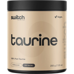 Switch Nutrition Taurine 100% Pure Taurine 200g — replacement front image (official Switch Nutrition)