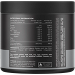 Switch Nutrition Sea Moss 10:1 Organic Irish Sea Moss Capsules 60 Caps back of packaging