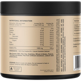 Switch Nutrition Creatine 100% Pure HCL — back pack image (UHP)