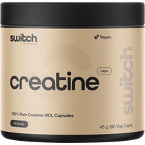 Switch Nutrition Creatine 100% Pure HCL — front pack image (UHP)