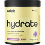 Switch Nutrition Hydrate Everyday Sugar Free Electrolytes Mango Passionfruit 300g — front pack image (UHP)