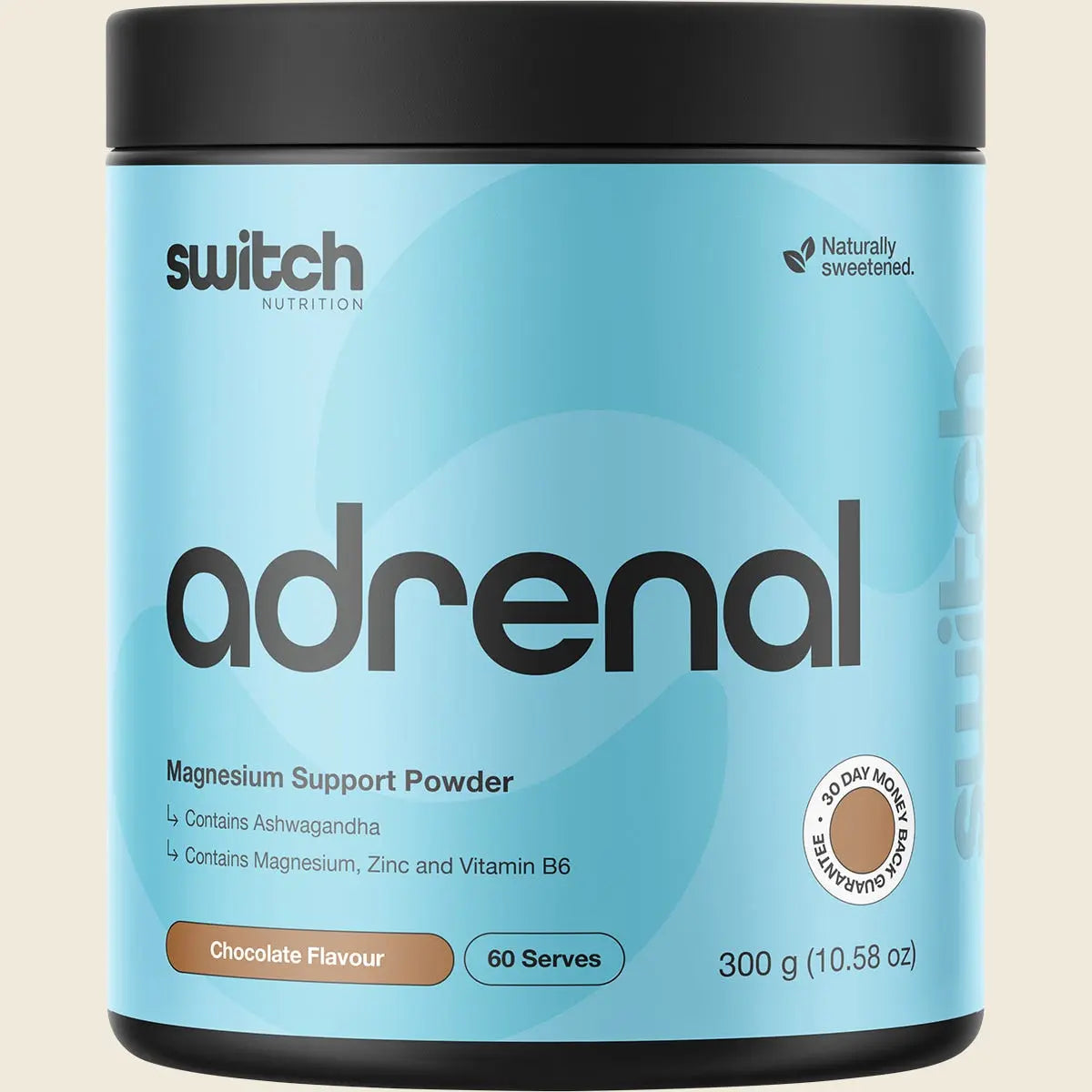 Switch Nutrition Adrenal Magnesium Chocolate 300g — exact UHP SWN16 image