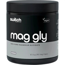 Switch Nutrition Mag Gly 100% Pure Magnesium Glycinate 90 Caps Switch Nutrition