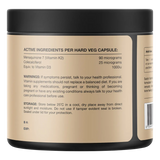 Switch Nutrition Vitamin D3 + K2 60 Caps — back of pack and product information