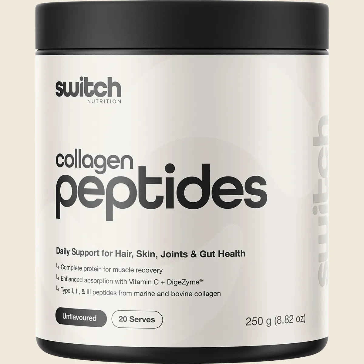 Switch Nutrition Collagen Peptides Unflavoured Switch Nutrition