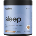 Switch Nutrition Sleep Magnesium Chocolate 400g — replacement front image (official Switch Nutrition)