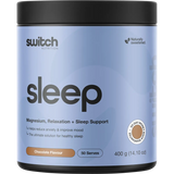 Switch Nutrition Sleep Magnesium Chocolate 400g — replacement front image (official Switch Nutrition)