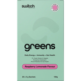 Switch Nutrition Greens Raspberry Lemonade — official UHP product image 5