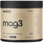 Switch Nutrition Mag3 100% Pure Magnesium L-Threonate 60g — front pack image (UHP)