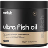 Switch Nutrition Ultra Fish Oil High Strength Norwegian Omega 3