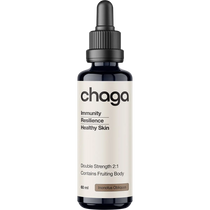 Switch Nutrition Chaga Double Strength 2:1 Mushroom Liquid Extract 60ml — replacement front image (official Switch Nutrition)