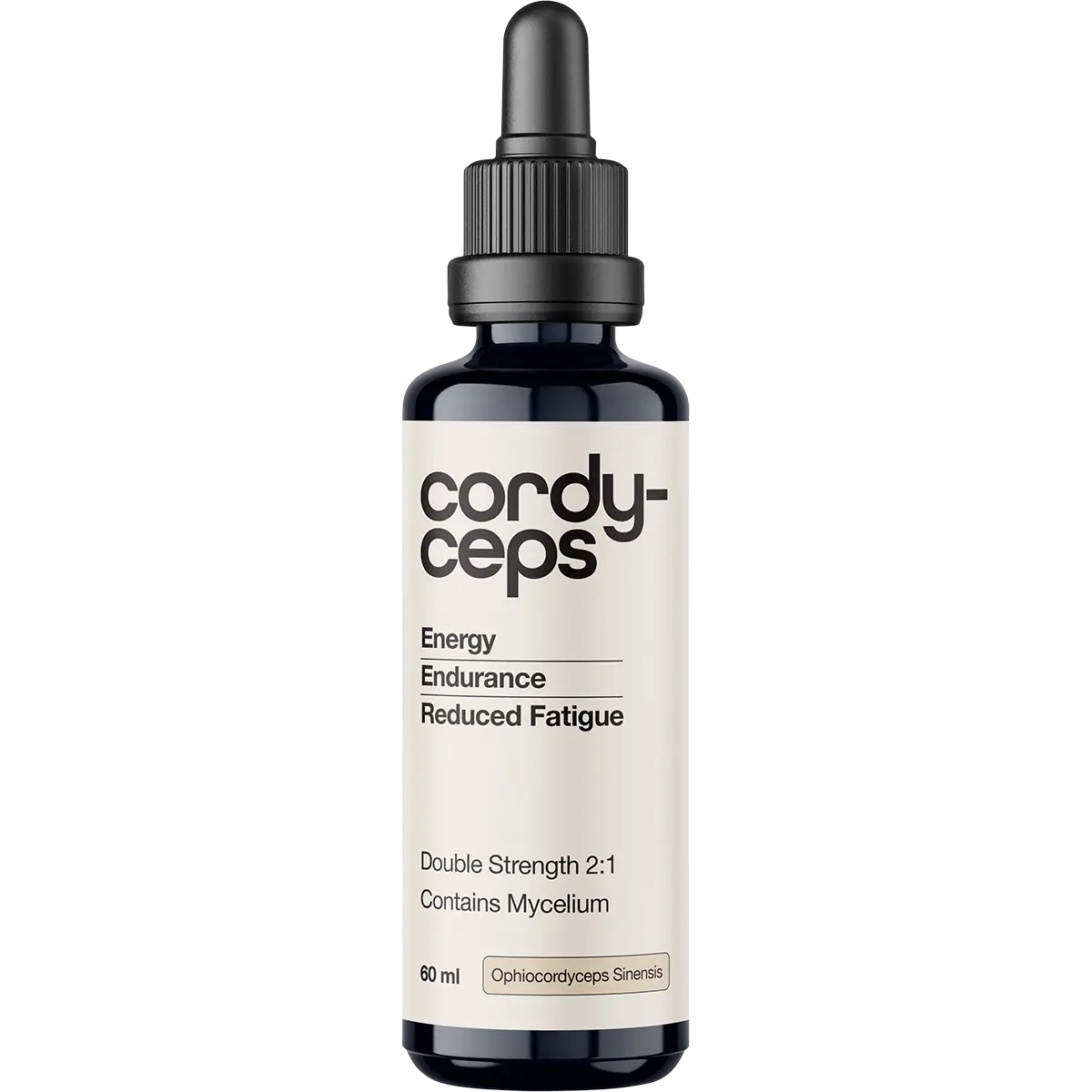 Switch Nutrition Cordyceps 2:1 Mushroom Liquid Extract 60ml — replacement front image (official Switch Nutrition)