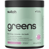 Switch Nutrition Greens Raspberry Lemonade — replacement front image (official Switch Nutrition)